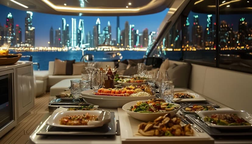 Luxury Yacht Catering in Qatar | Premium Yacht Catering Services