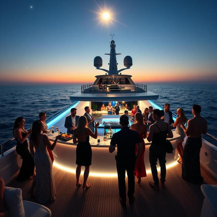 How to Host a Luxury Yacht Welcome Party for International Guests in Qatar