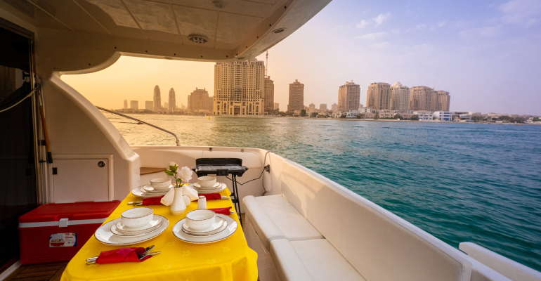 Qatar yacht